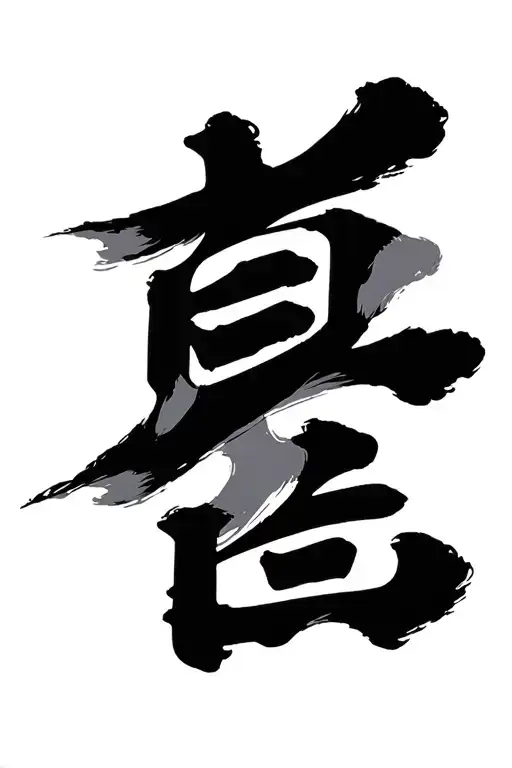 Japanese kanji symbols that say hope tattoo design idea