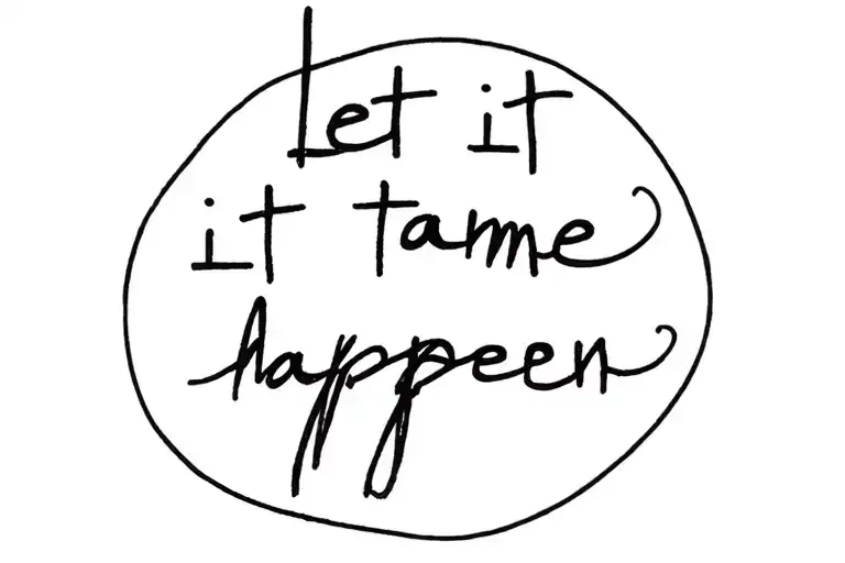 let it happen. Currents tame impala tattoo design idea