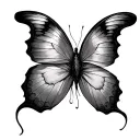 Morpho tattoo design idea