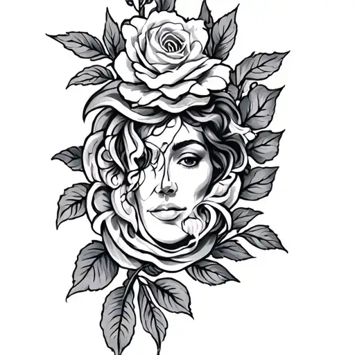 Italian American tattoo design idea