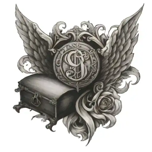 Psalm 91 chest tattoo tattoo design idea