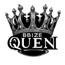 "BBC SIZE QUEEN" three line text tattoo design idea