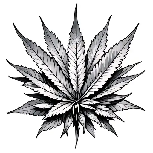 420 tattoo design idea
