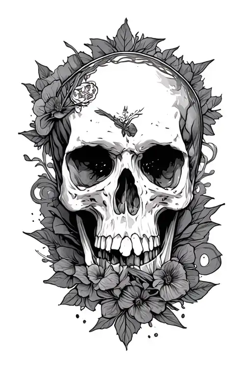 Taking risks to get rich  tattoo design idea