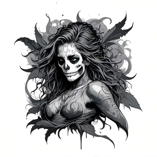 Pain Comes Strength tattoo design idea