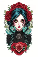 alice madness returns tattoo design idea