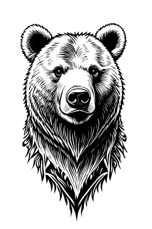 Brother Bear Movie tattoo design idea