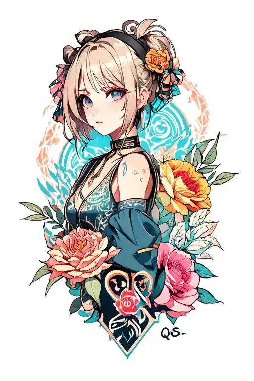 Qos tattoo design idea