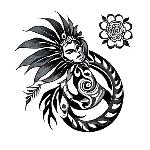 Taíno tattoo design idea