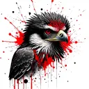 harpy eagle tattoo design idea