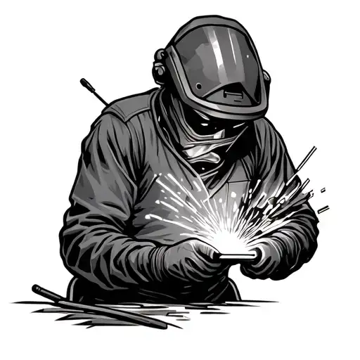 welding tattoo tattoo design idea