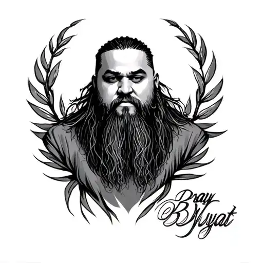 bray wyatt tattoo design idea