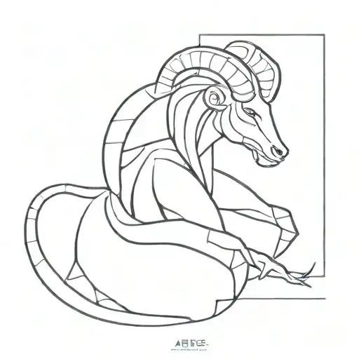 aries/ 1998/ god of war  tattoo design idea