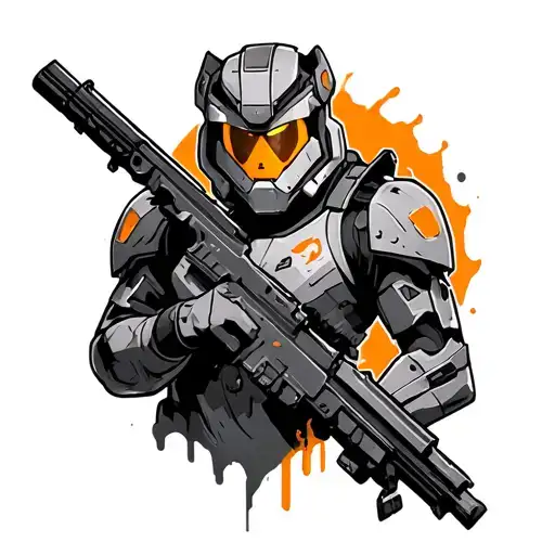 Overwatch tattoo design idea