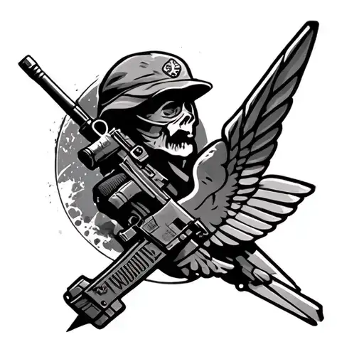 half sleeve army air force tatoo tattoo design idea