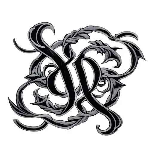 ambigram tattoo design idea