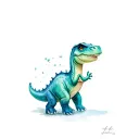 baby dinosaur disney style tattoo tattoo design idea