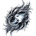 Aurora Boreale tattoo design idea