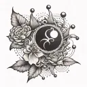 A tattoo representing the resilience in facing disease and stress, with a focus on inner strength and courage tattoo design idea