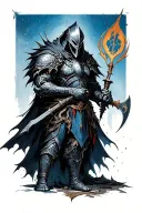 artorias dark souls coming together tattoo design idea