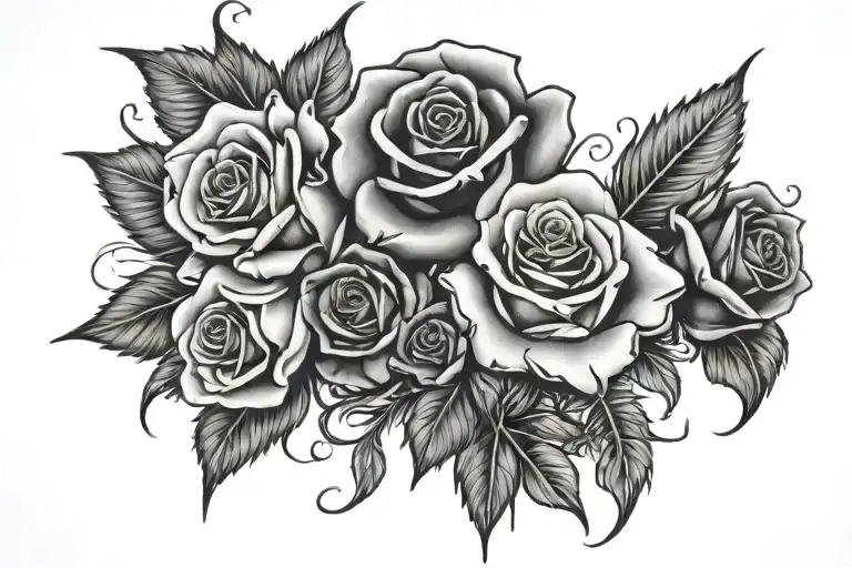 guns n roses tattoo design idea