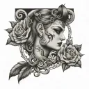 Swinger tattoo design idea