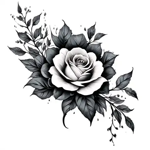 Makima tattoo design idea