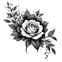 Makima tattoo design idea