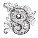 question mark tattoo tattoo design idea