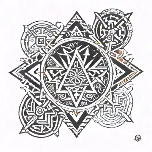 tifinagh tamazight berber language tattoo design idea