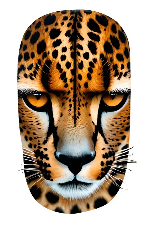 Cheetah Eyes along forearm tattoo tattoo design idea