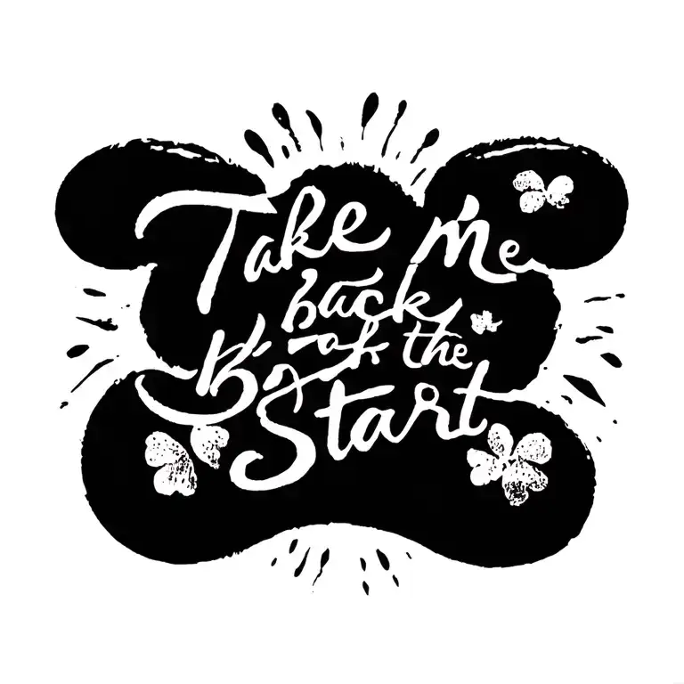 "Text in cursive " a paw print with the words   07/02/2012- Take me back to the start -20/02/2025                                   Buster tattoo design idea