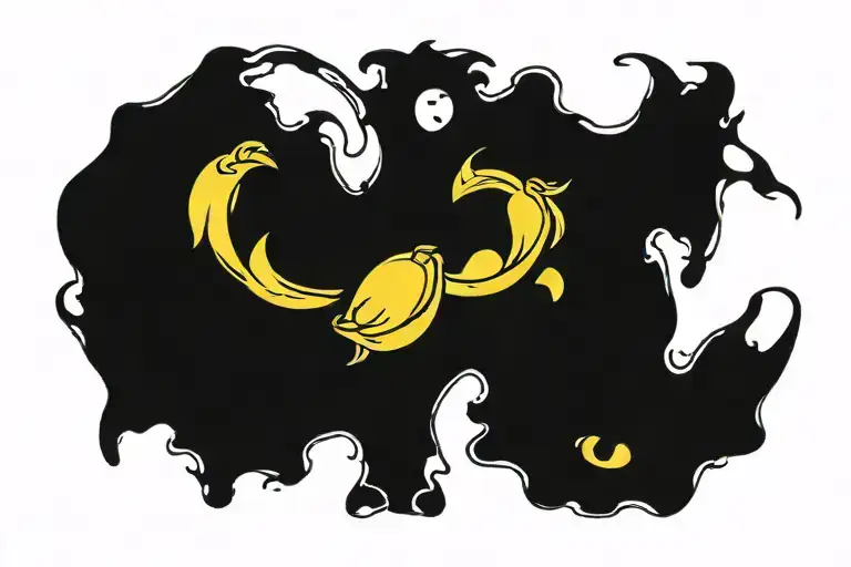 mickey mouse as a lemon tattoo design idea