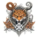 karlach baldur's gate opening tattoo design idea