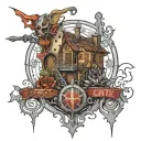 karlach baldur's gate opening tattoo design idea