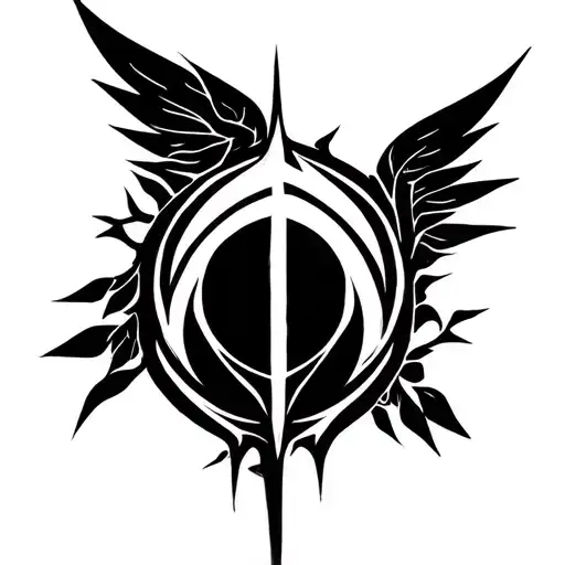 empath protection symbol tattoo design idea