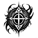 empath protection symbol tattoo design idea