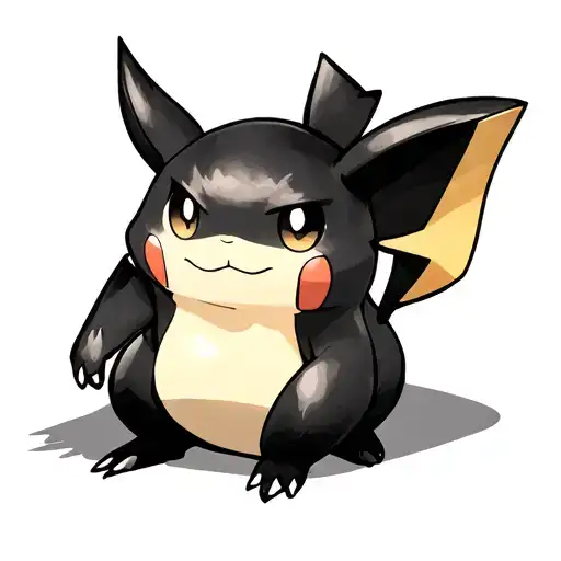 Raichu tattoo design idea