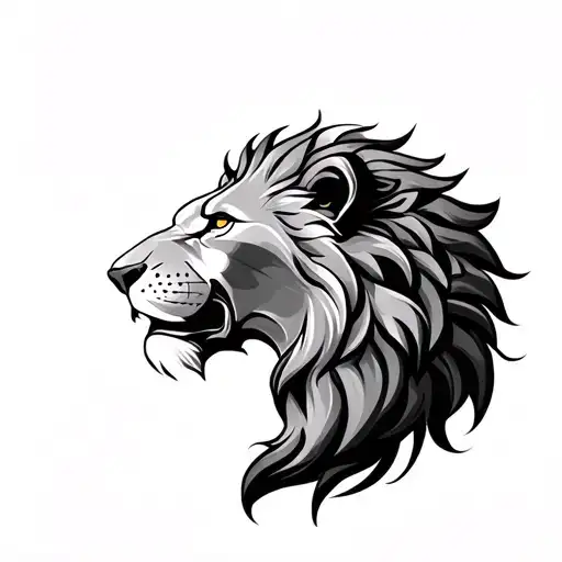 Lion Sin Of Pride but fancy tattoo design idea