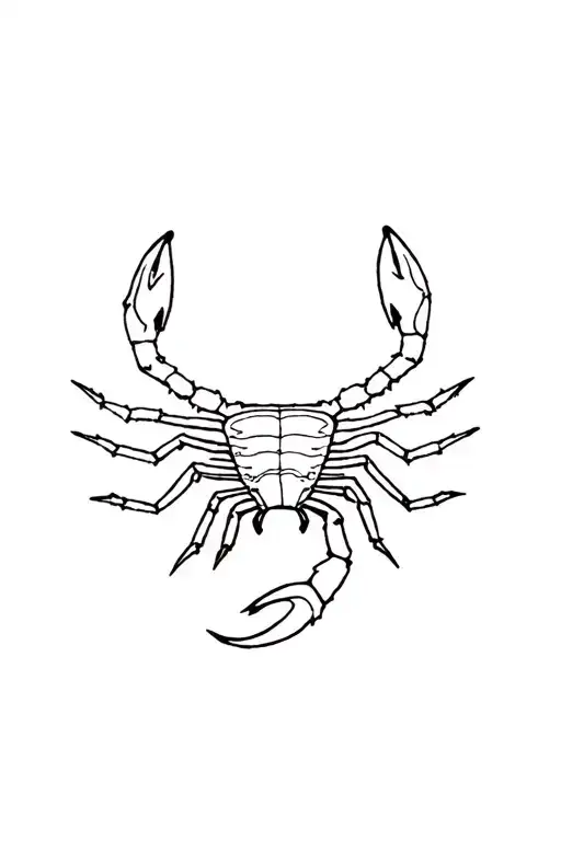 Scorpio Glasgow 1974 tattoo design idea