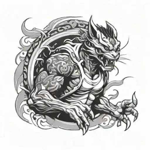 Yakuza sega tattoo design idea