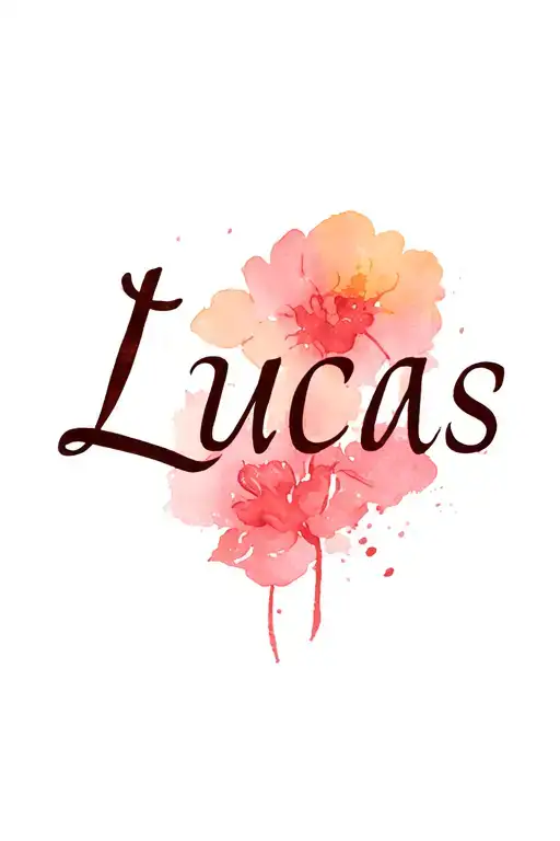 "Lucas" name tattoo design tattoo design idea