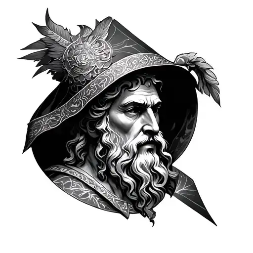 Hermes Trismegistus tattoo design idea