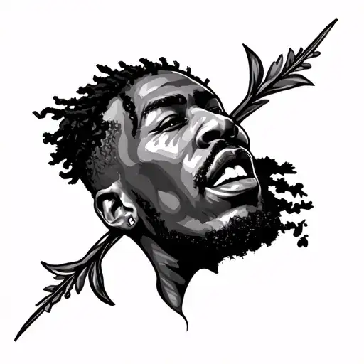 nigger tattoo design idea