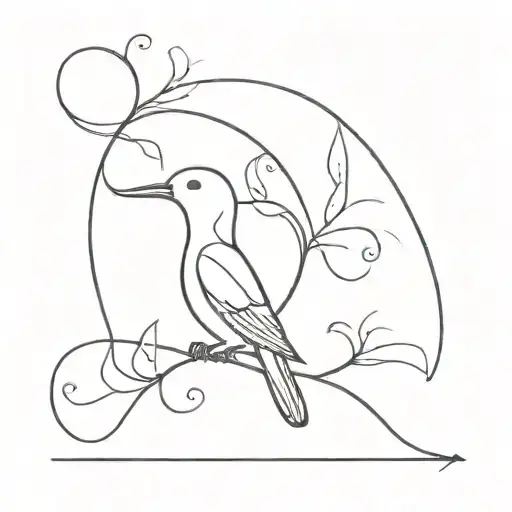 a flicker of hope tattoo design idea