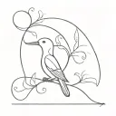 a flicker of hope tattoo design idea