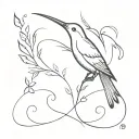a flicker of hope tattoo design idea