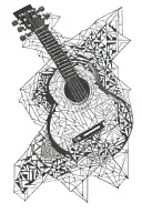 Taylor Guitar tattoo design idea