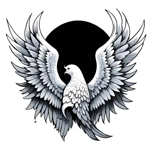 fourth wing tattoo tattoo design idea