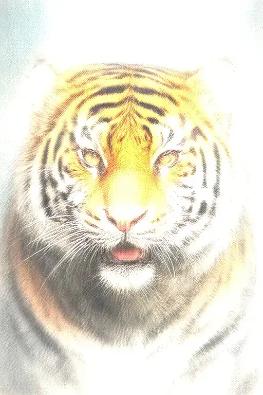 chinese zodic rat and tiger tattoo design idea